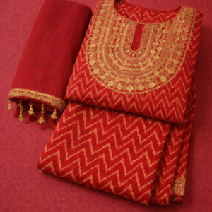 Cotton anarkali suit