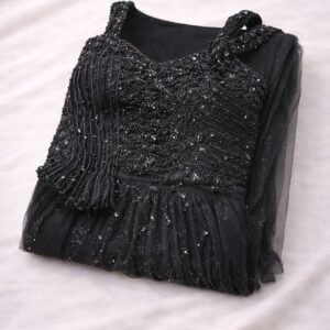 Handwork heavy fully gown