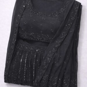 Jorjatt handwork havy blouse with skirt