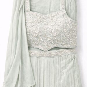 Handwork jorjatt blouse with dupatta