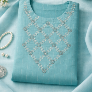 Reyone handwork kurti