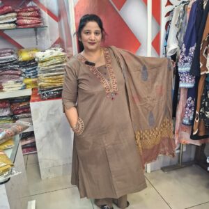 Pure Cotton Double Pocket Suit