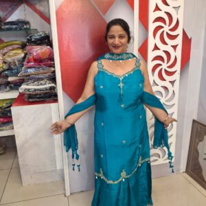 Simar Silk 3pc Party Wear Suit