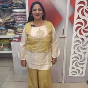 Haldi Banarai Suit